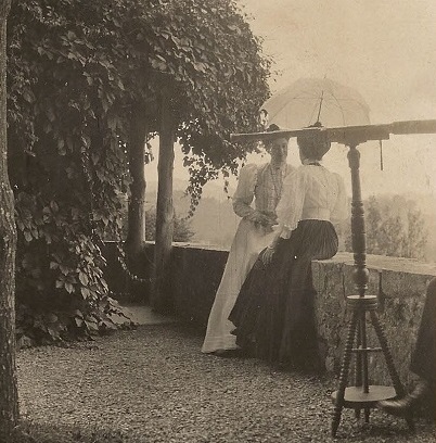La terrasse du Chteau vers 1905